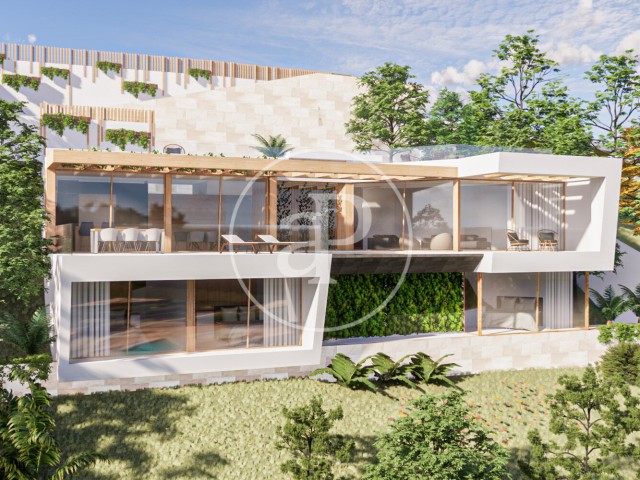Obra nova en venda amb terrassa a Costa de la Calma (Calvià)