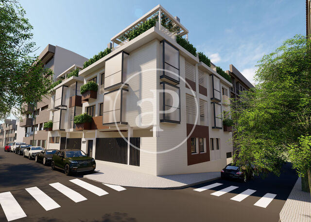 Obra nova en venda amb terrassa a Fuente del Berro (Madrid)