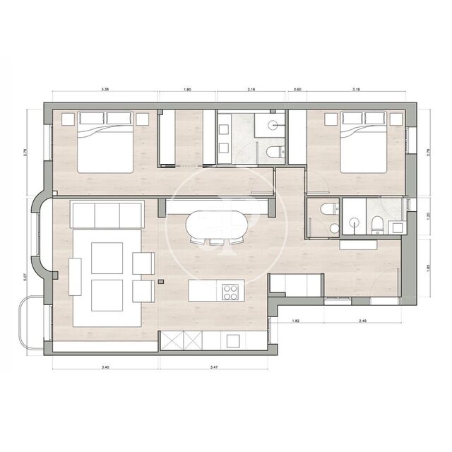 Appartement en vente