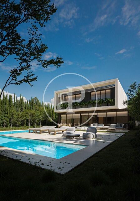 Villa independiente de obra nueva en Torre en Conill