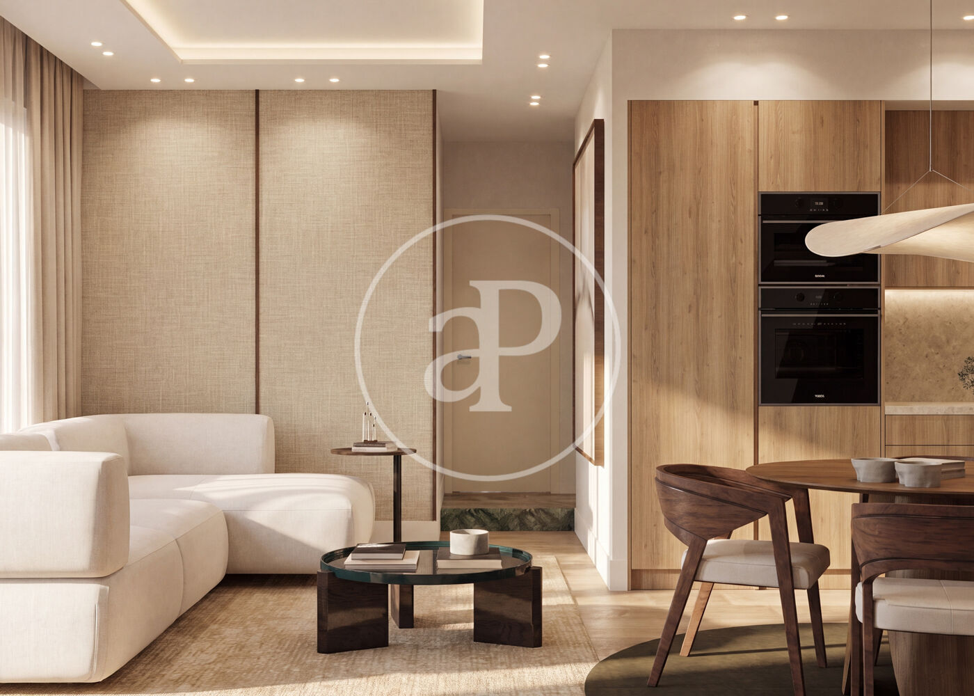 Bright 2-bed apartment with terrace in Lista, Salamanca