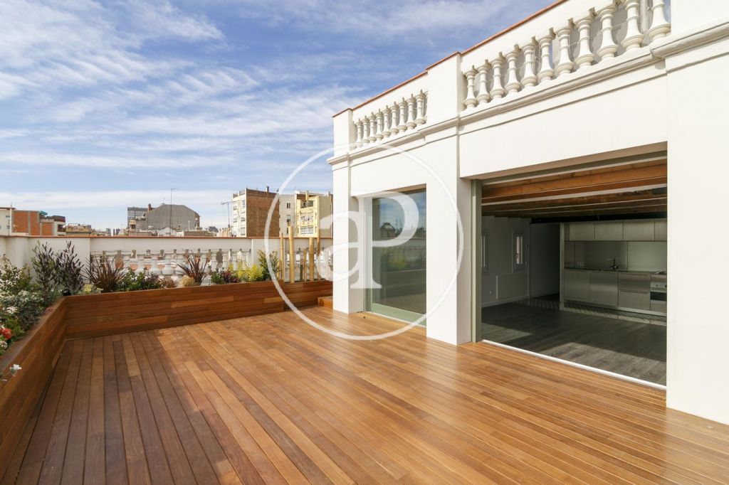 Exclusive maison en attique avec superbe terrasse à vendre au centre de Barcelone